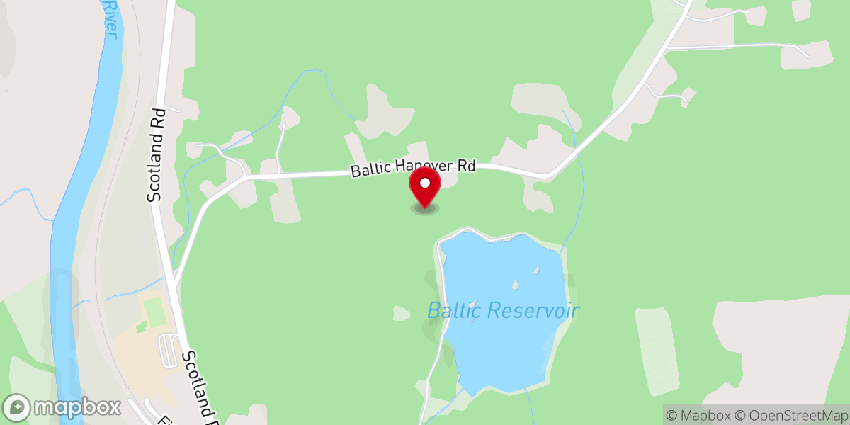 Map showing location of Grace Fellowship Church of Baltic