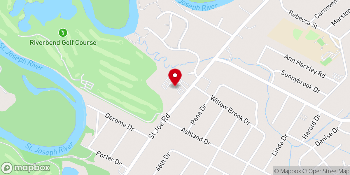 Map showing location of Our Lady of Good Hope Catholic Church
