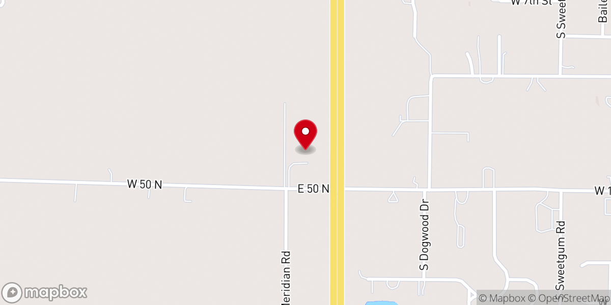 Map showing location of New Life Church
