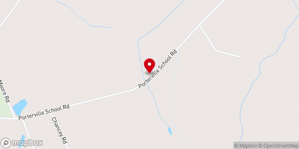 Map showing location of New Jerusalem Church