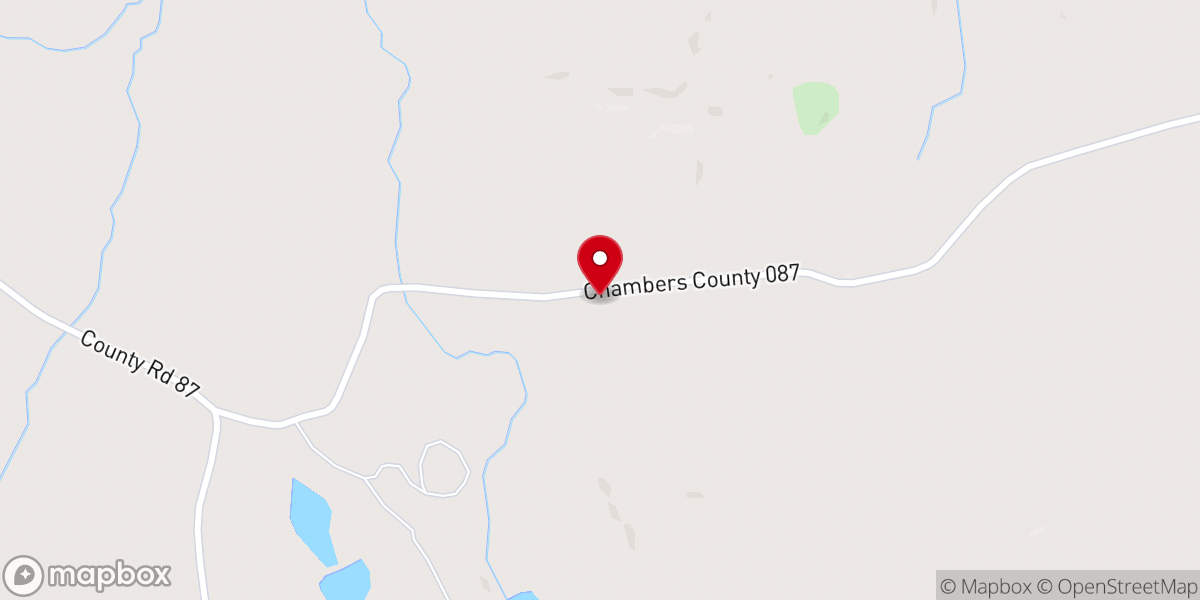 Map showing location of Bells Chapel