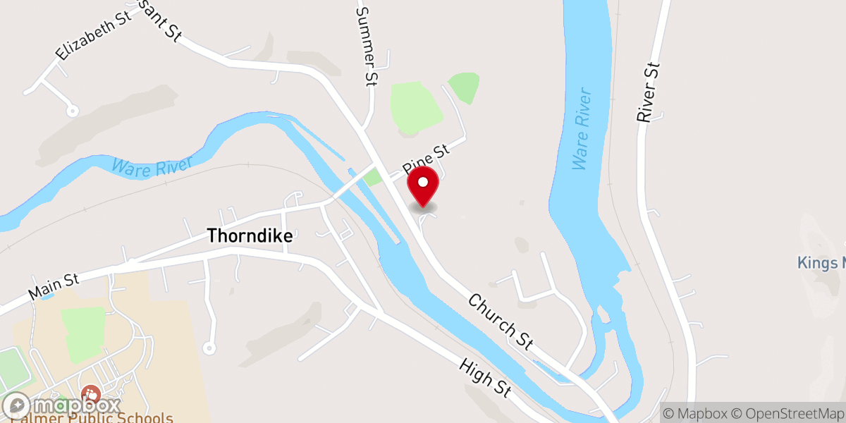 Map showing location of The Peoples Temple