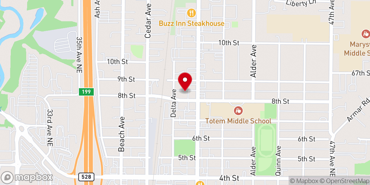 Map showing location of Our Lady of Saydnaya