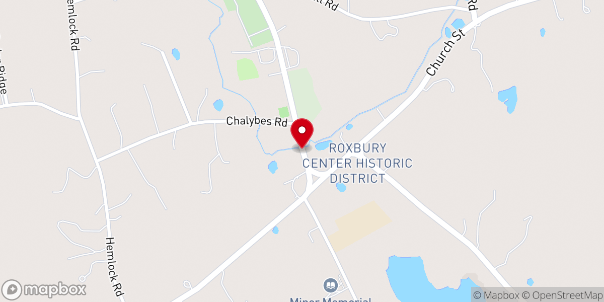 Map showing location of Christ Church