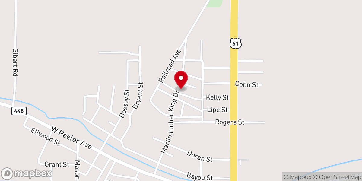 Map showing location of Strangers' Home M. B. Church