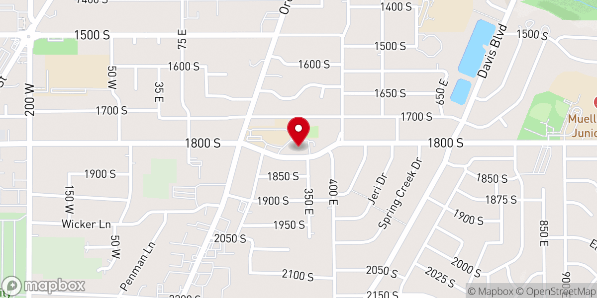 Map showing location of Saint Olaf Catholic Church