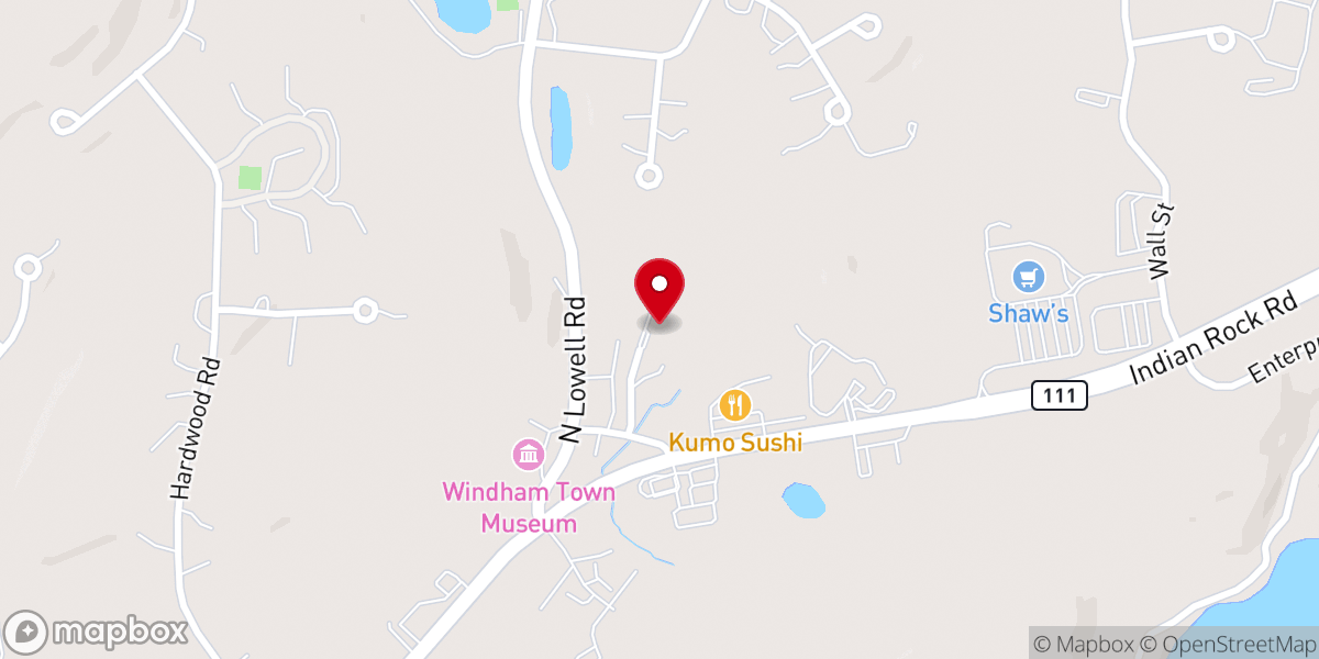 Map showing location of Windham Terrace