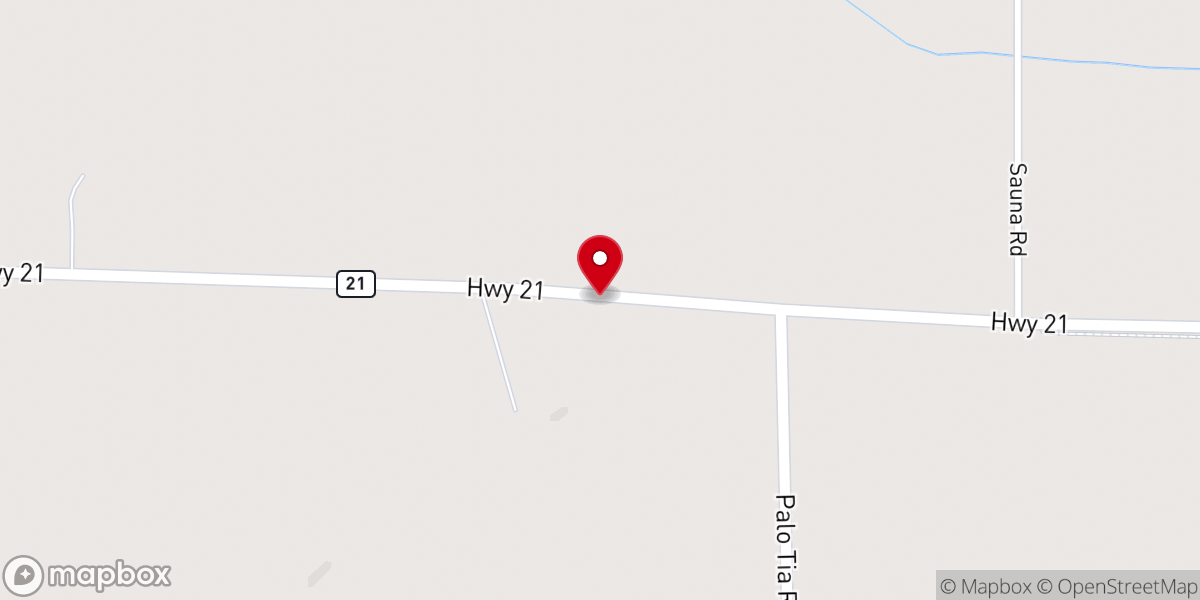 Map showing location of Hope Lutheran Church