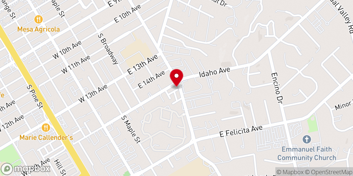 Map showing location of PCSSD Inc