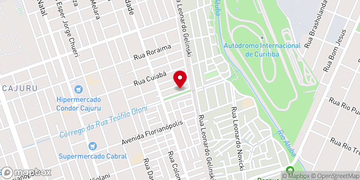 Map showing location of Igreja Pentecostal De Jesus No Brasil Templo Sede