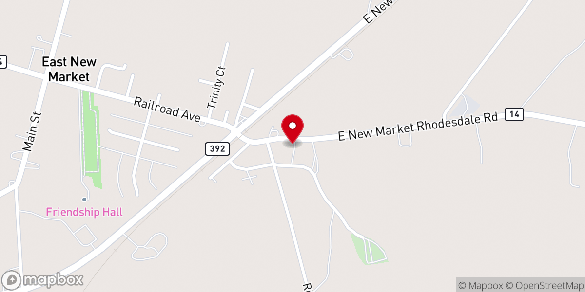 Map showing location of Faith Community United Methodist