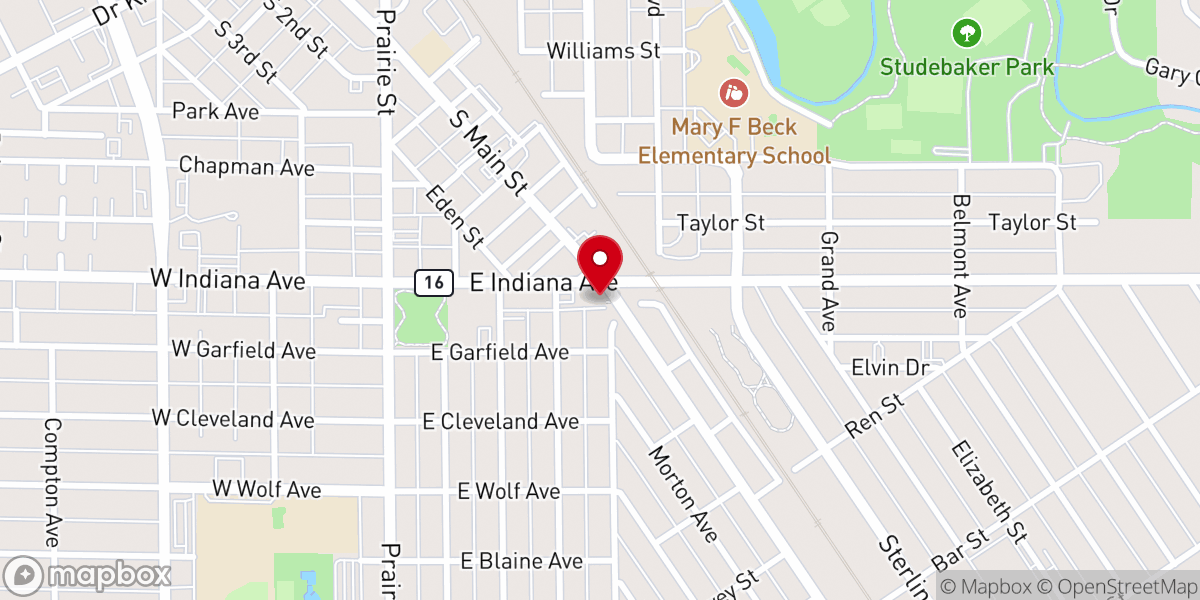 Map showing location of Ambassadors For Christ