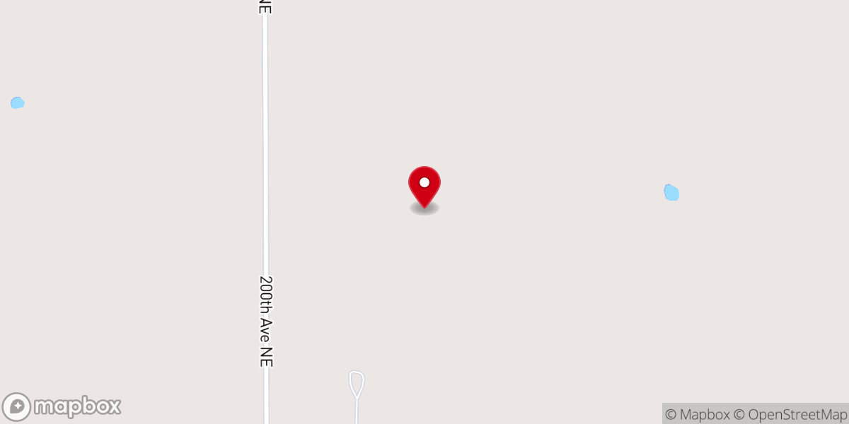 Map showing location of Pennington County Salvation Army