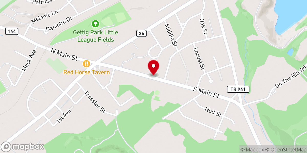 Map showing location of Waterworks Ministries
