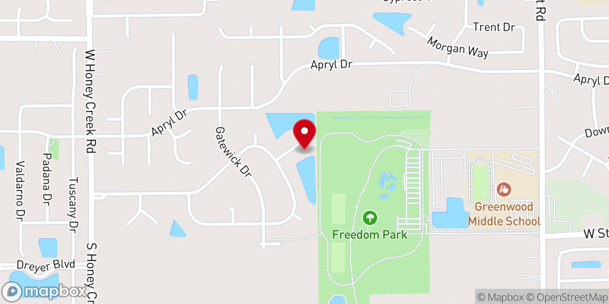 Map showing location of Mountain and Valley Ministries