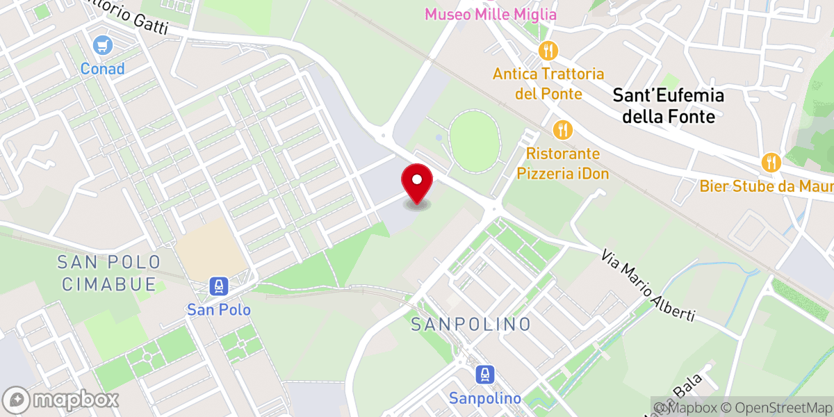 Map showing location of Chiesa Grazia Per le Nazioni