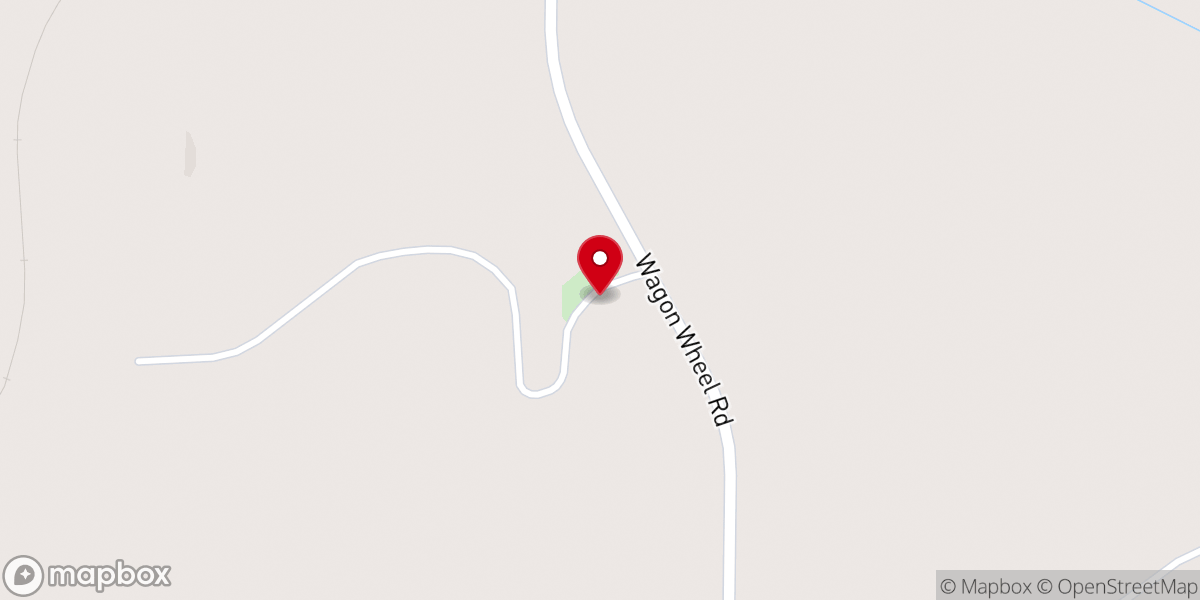 Map showing location of Moriah Primitive Baptist Church