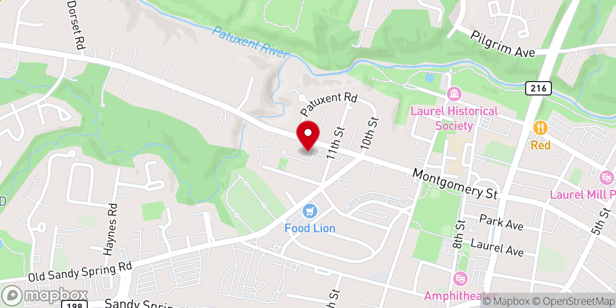 Map showing location of Christ Reformed Presbyterian Church, PCA