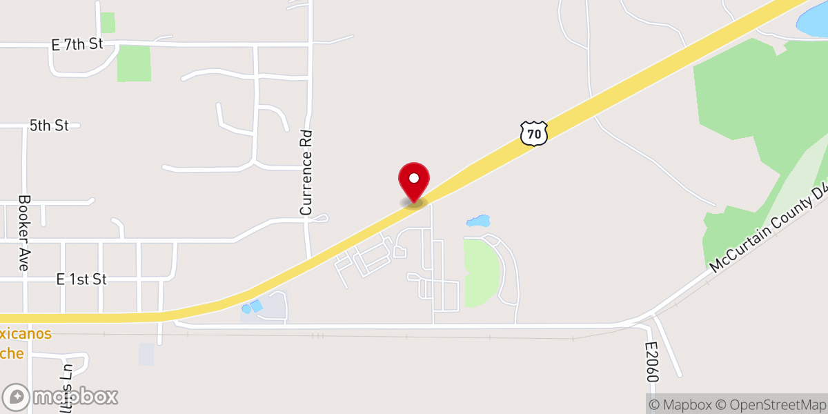 Map showing location of Good News Fellowship Church