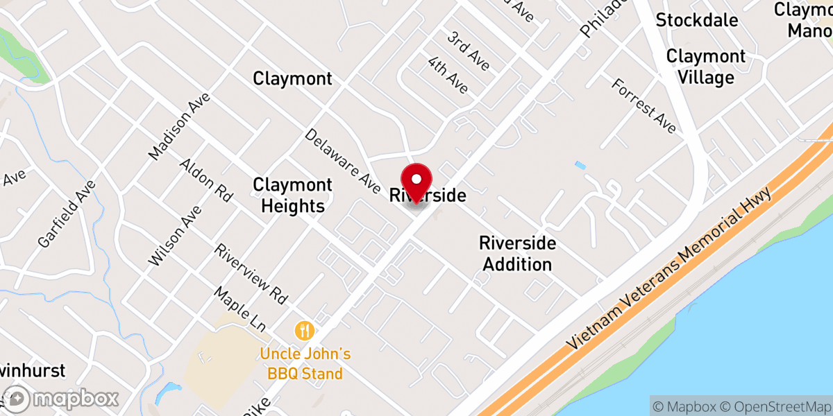 Map showing location of End Time Church