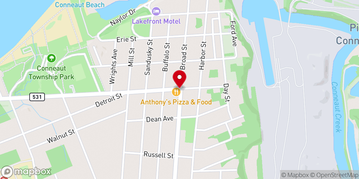 Map showing location of Magyar Reformed Church