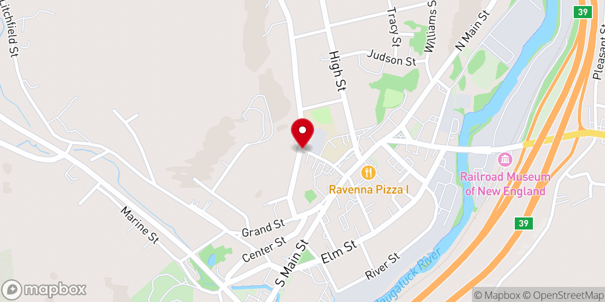Map showing location of Covenant Church