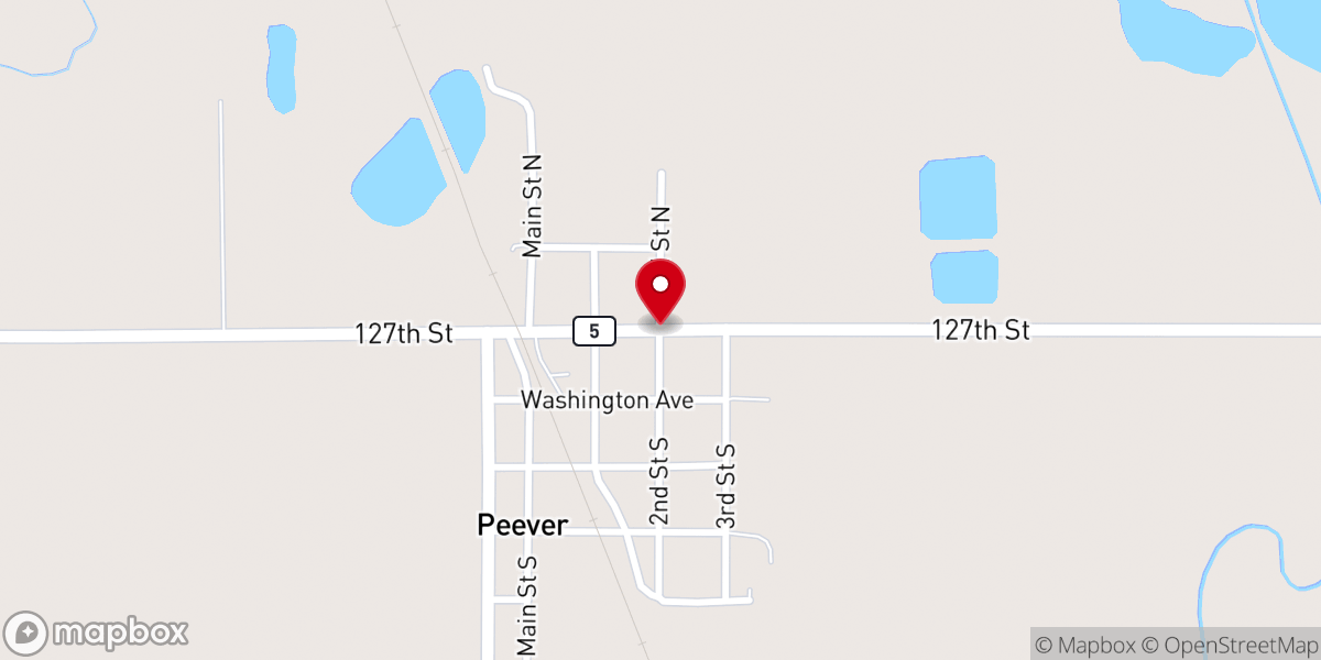 Map showing location of St. Mary's Episcopal Church