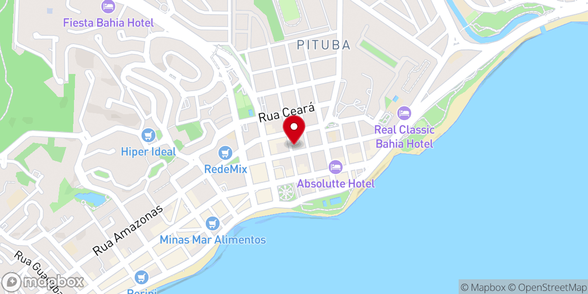 Map showing location of Igreja Batista Atitude Salvador