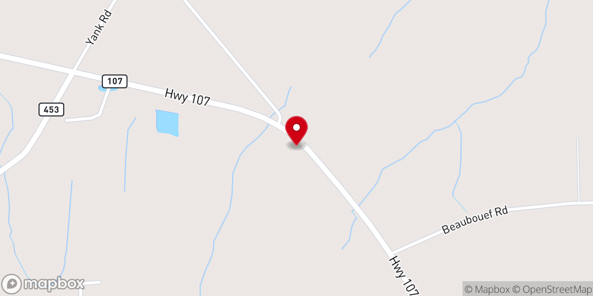 Map showing location of Moncla Truck & Auto Salvage