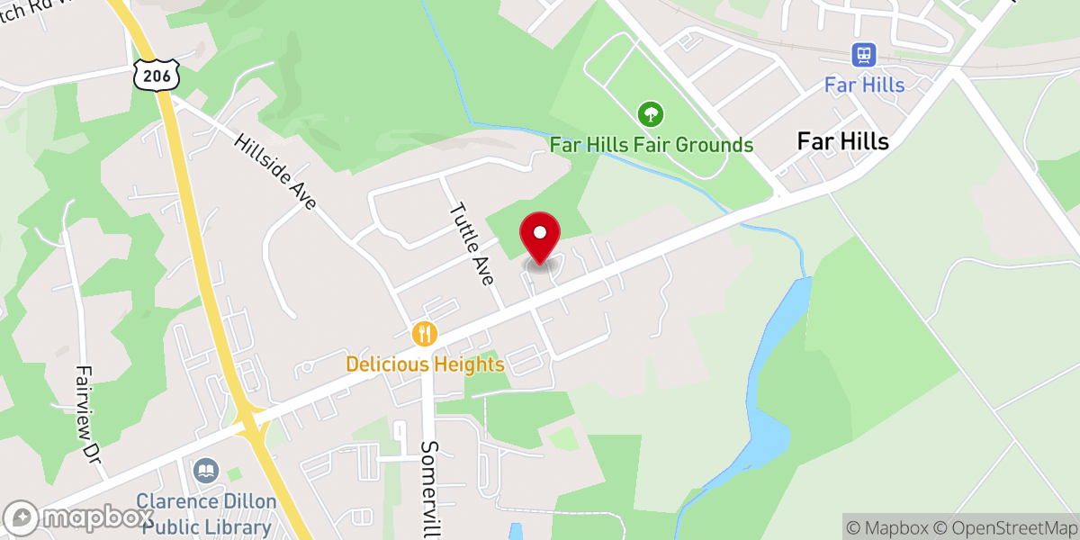 Map showing location of Grace Chapel