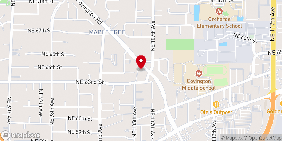 Map showing location of The Love of God Church