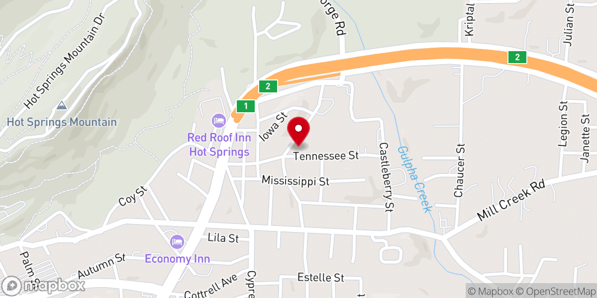 Map showing location of United Universal Congregation