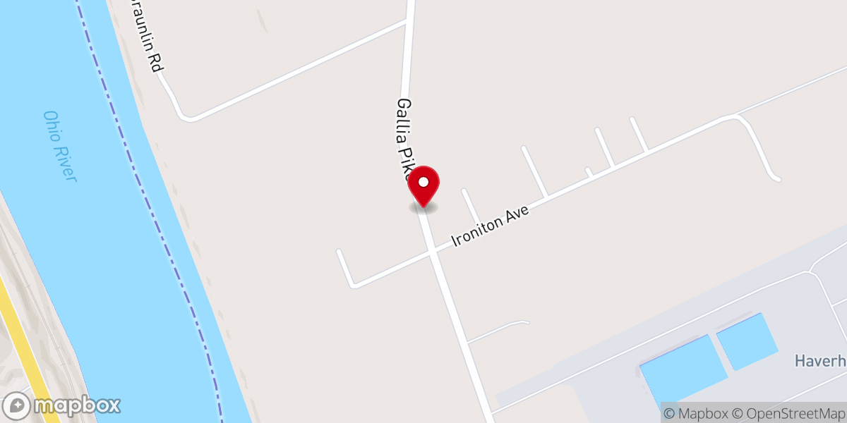 Map showing location of Midland Church