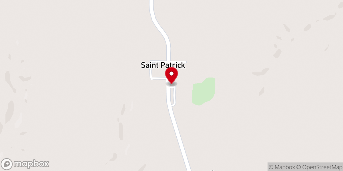 Map showing location of Shrine of Saint Patrick