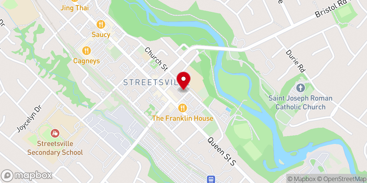 Map showing location of Mount Calvary Apostolic Church