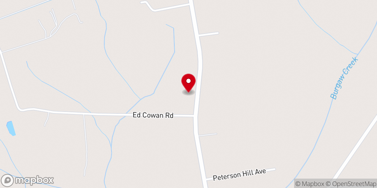 Map showing location of Catholic Church