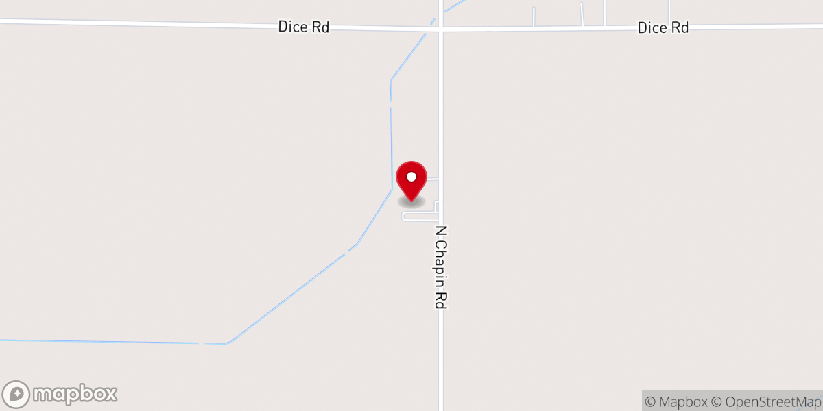 Map showing location of Merrill Wesleyan Church