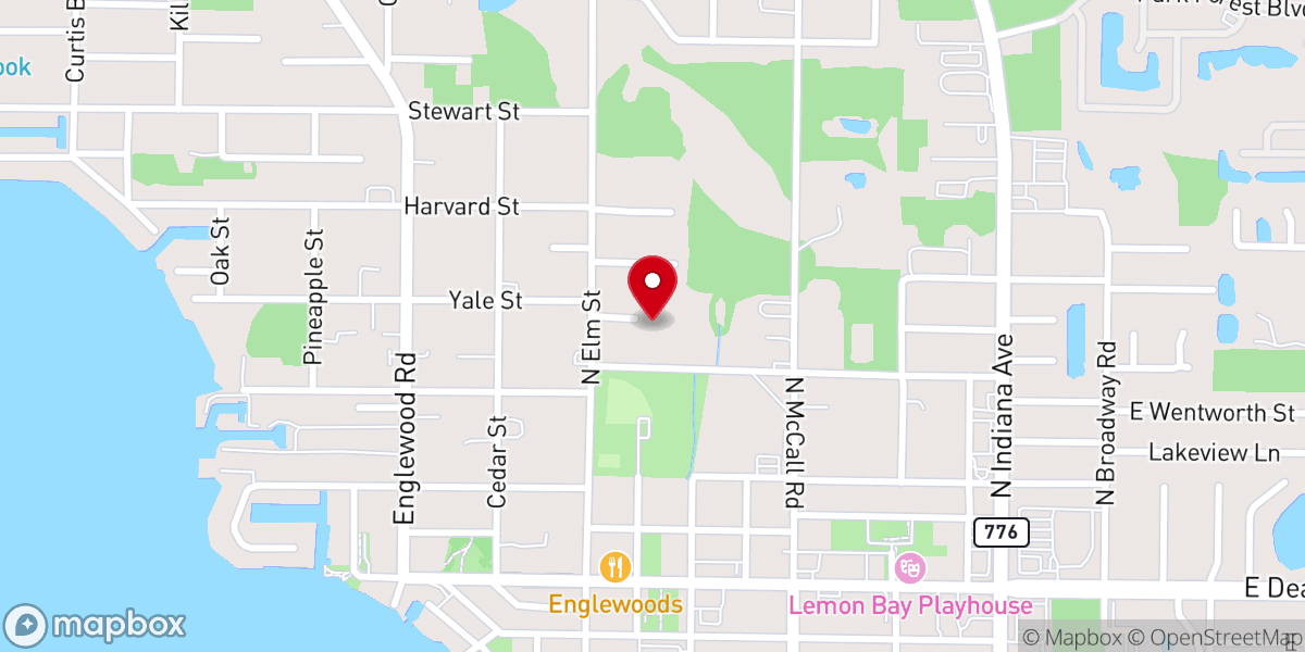 Map showing location of Moretti Ministries Inc