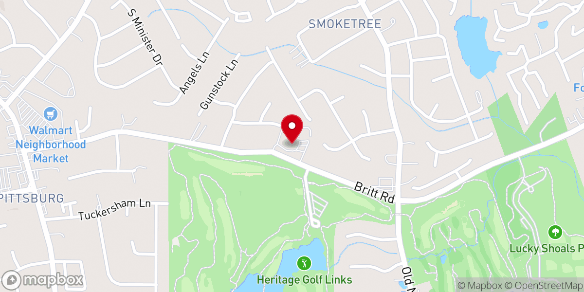 Map showing location of Ekklesia Atlanta Christian Fellowship