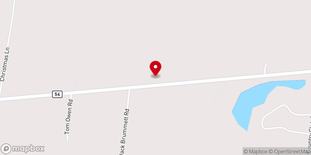 Map showing location of Westside Church of Christ