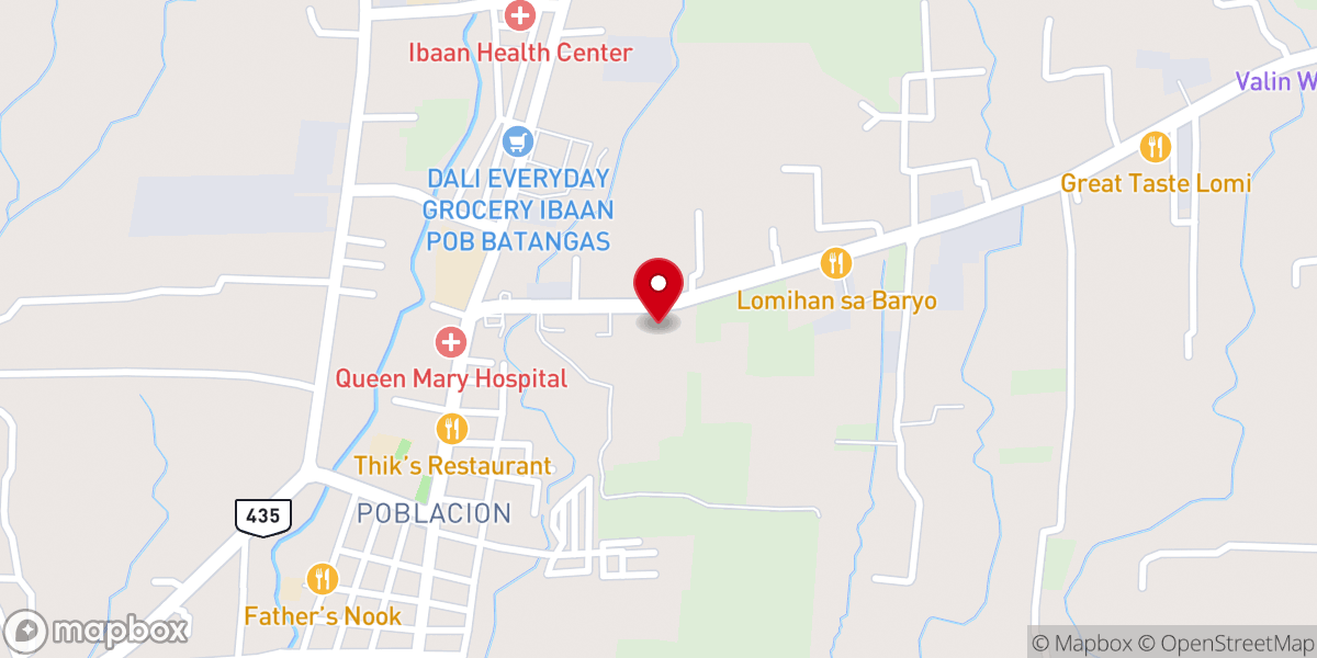 Map showing location of Cornerstone Baptist Church IBAAN