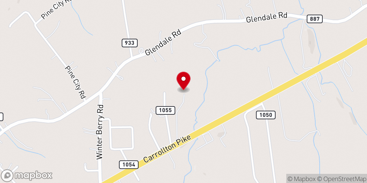 Map showing location of Galax Pentacostal Holiness Church