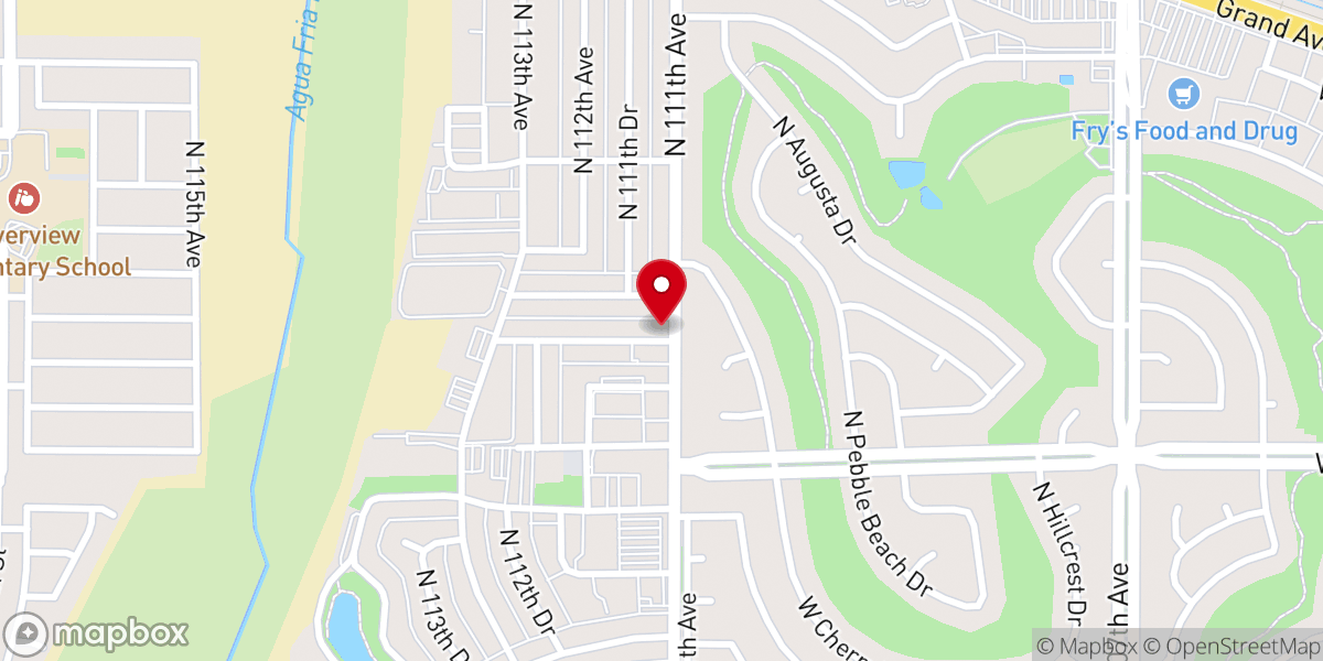 Map showing location of Queen of All Saints Catholic Chapel
