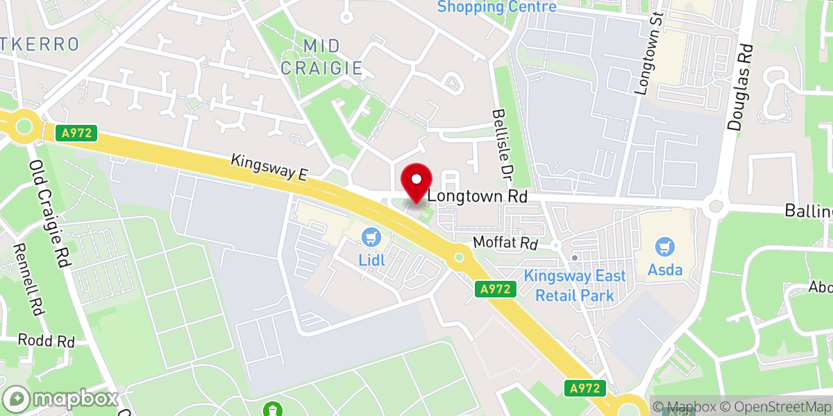 Map showing location of Saint Ninian's Scottish Episcopal Church