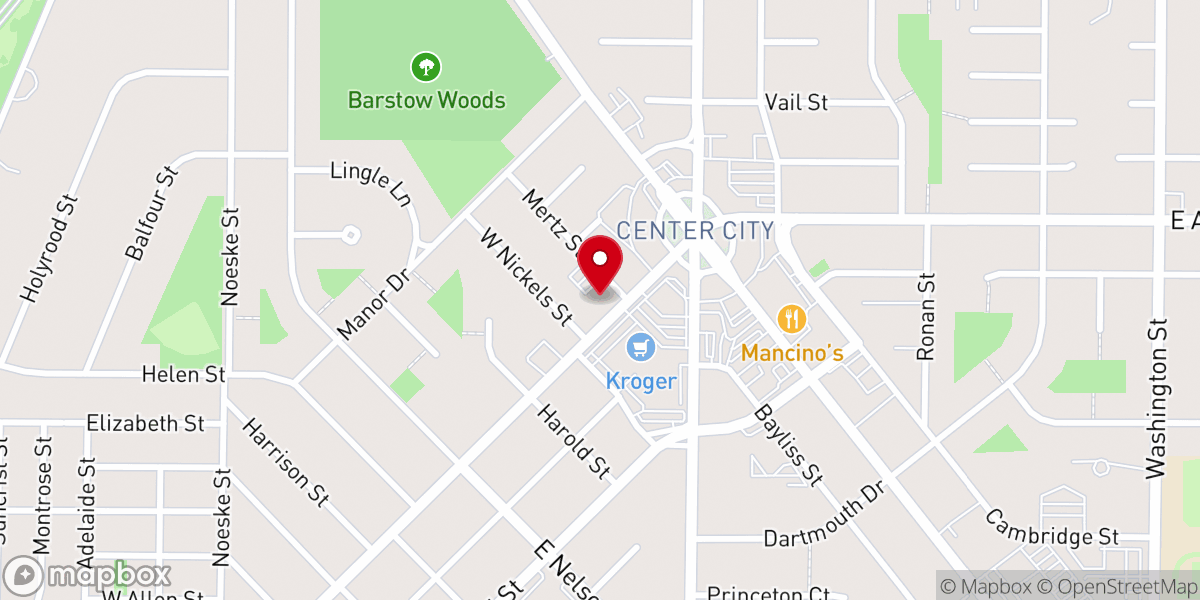 Map showing location of Community of Christ Church
