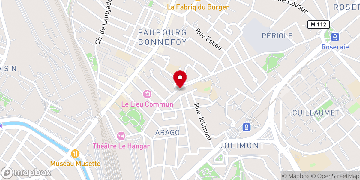 Map showing location of Assemblee Chretienne Emmanuel