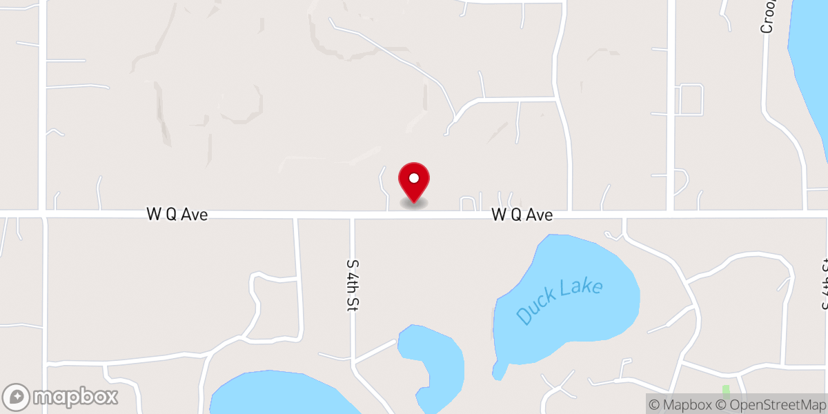 Map showing location of First Presbyterian Church of Kalamazoo Hope Garden