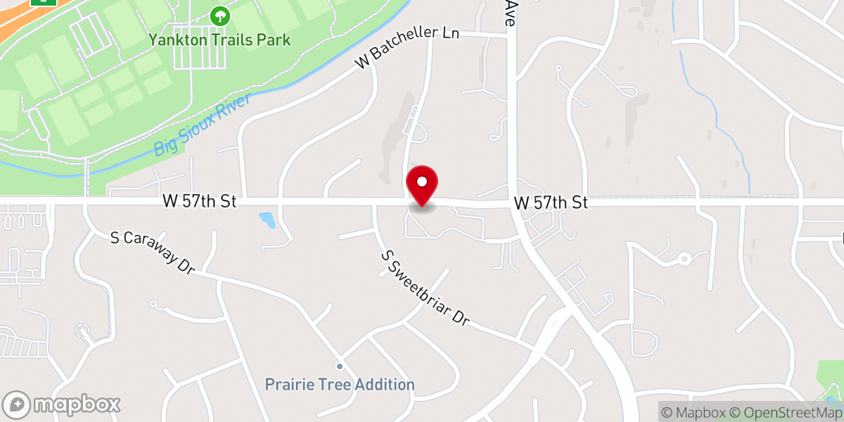 Map showing location of Faith Baptist Fellowship