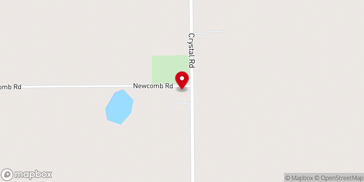 Map showing location of Ferris Church of Christ