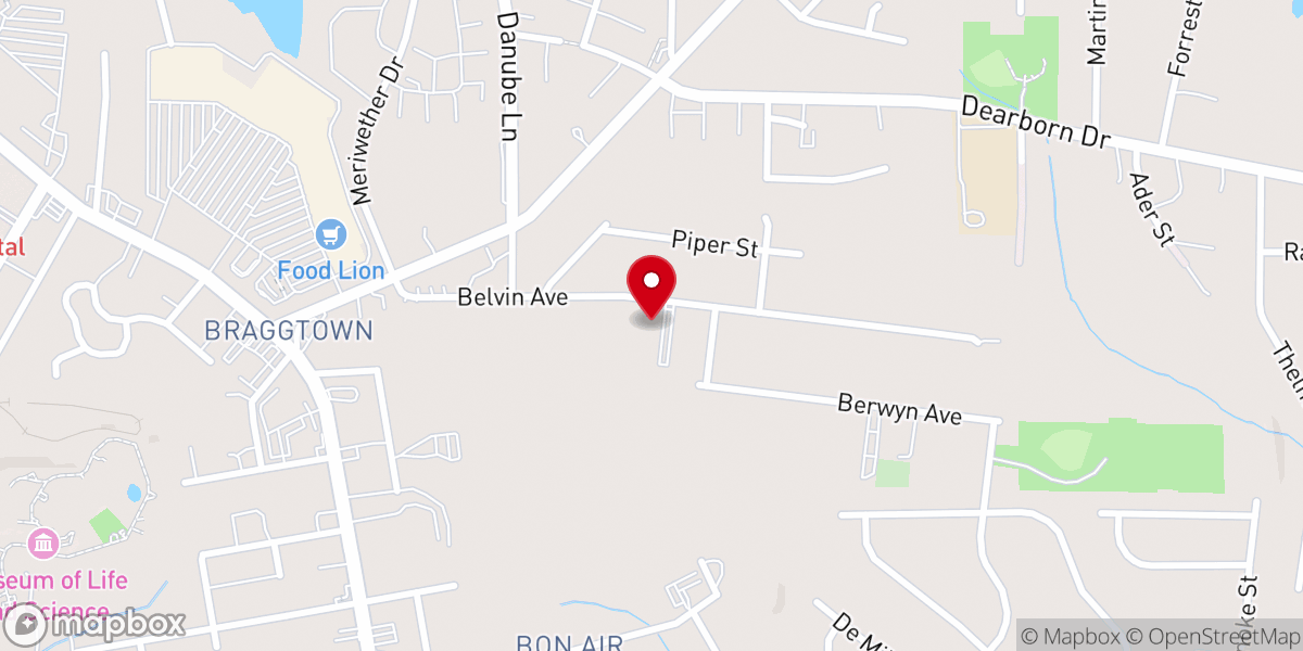 Map showing location of Greater Waltown Gospel Tabernacle Church